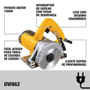 Serra Mármore 125mm 1400W DEWALT-DW862