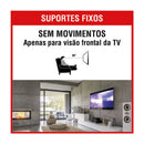 Suporte P/ Tv Fixo Led Lcd 10 A 100 Polegadas Universal VESA Brasforma