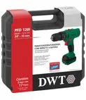 Parafusadeira/furadeira de impacto a bateria 12 V PFD 120I - DWT