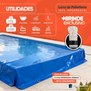 Lona Reforçada Impermeável Pesada 105g