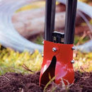 Cavadeira Articulada Metálica Tramontina com Cabos de Madeira 145 cm e Batente Plástico