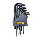 Jogo de Chaves Torx Curta T6 a T40 com 11 Peças Irwin