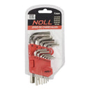 Jogo de Chave Allen com 13 Peças 1,3 a 10mm Noll