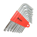 Jogo de Chave Torx 9 peças T10 a T50 MTX